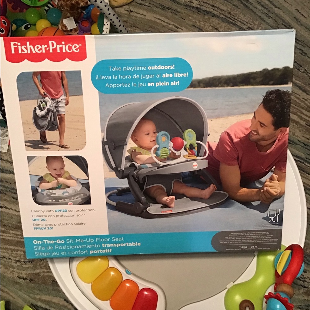 New Fisherprice sit me up floor seat